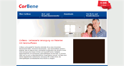 Desktop Screenshot of corbene.de